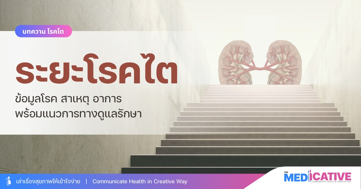 โรคไตมีกี่ระยะ? (CKD Stage 1–5)